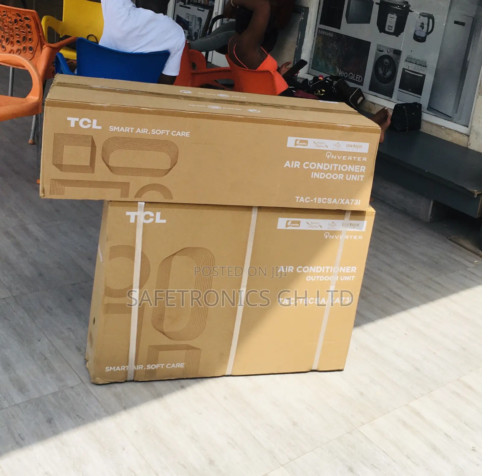 Lastest Best 1.5hp Inverter (White) TCL Gas