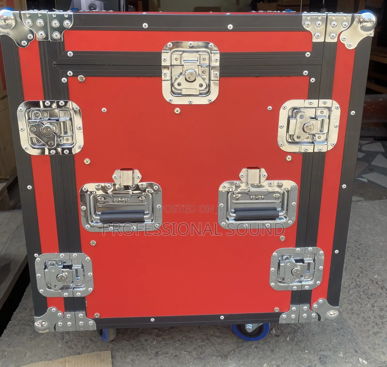 Amplifier Rack 14u 3doors