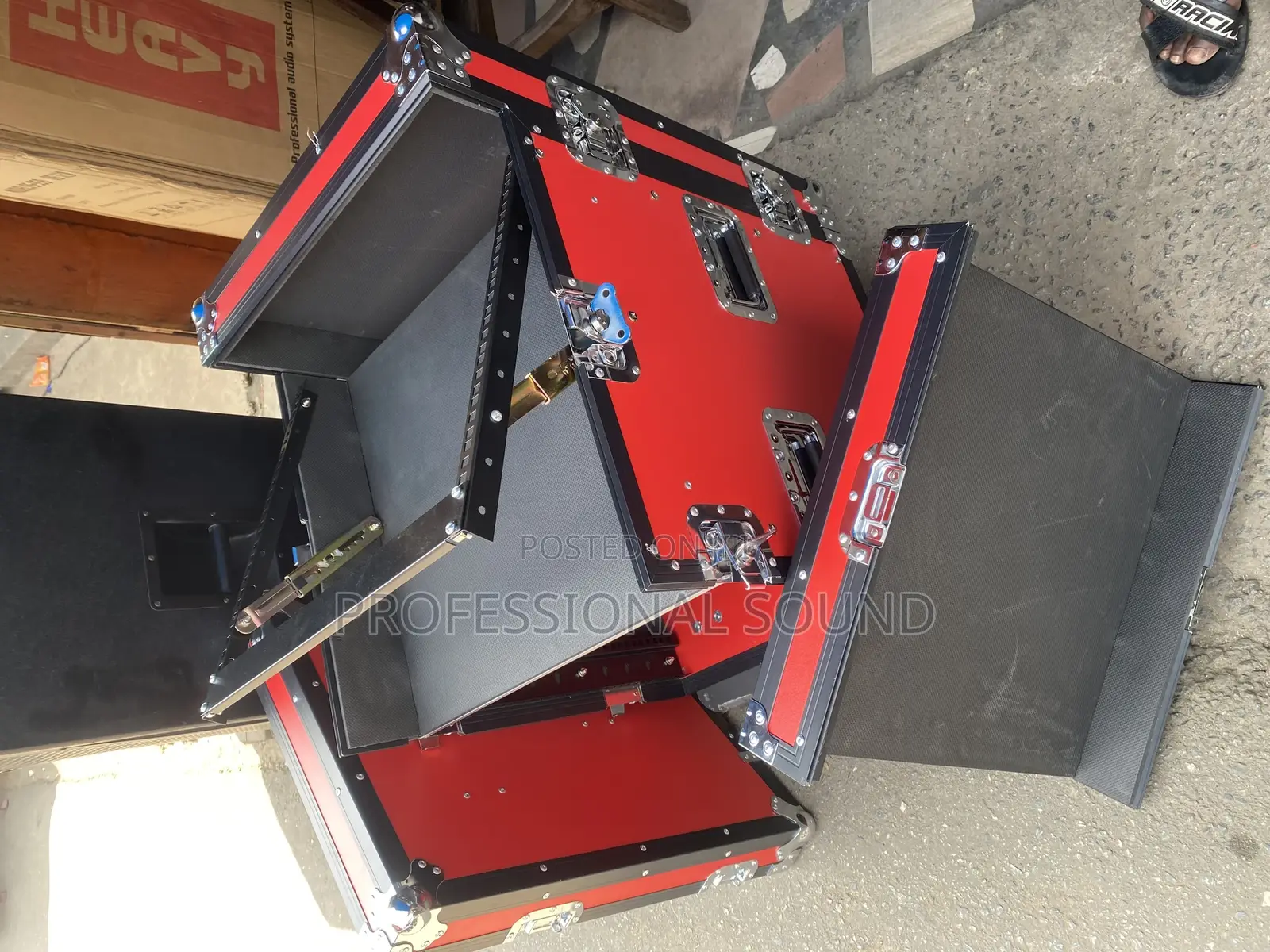 Amplifier Rack 14u 3doors