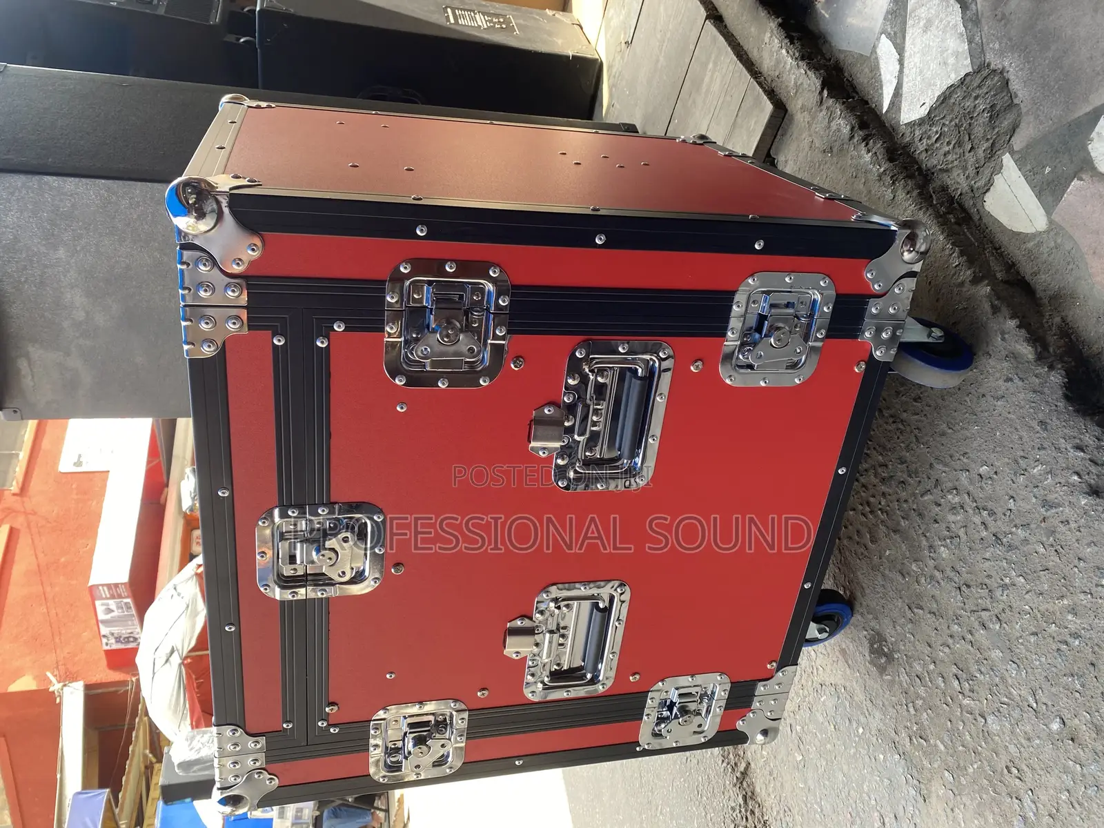 Amplifier Rack 14u 3doors