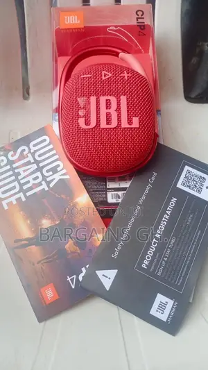 Original JBL Clip 4 Portable Wireless Waterproof Speaker
