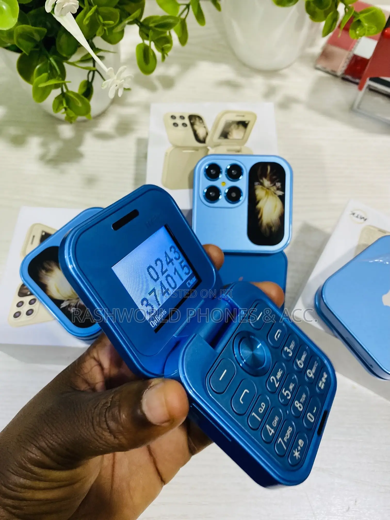 New Nokia 2760 Flip 4 GB Blue