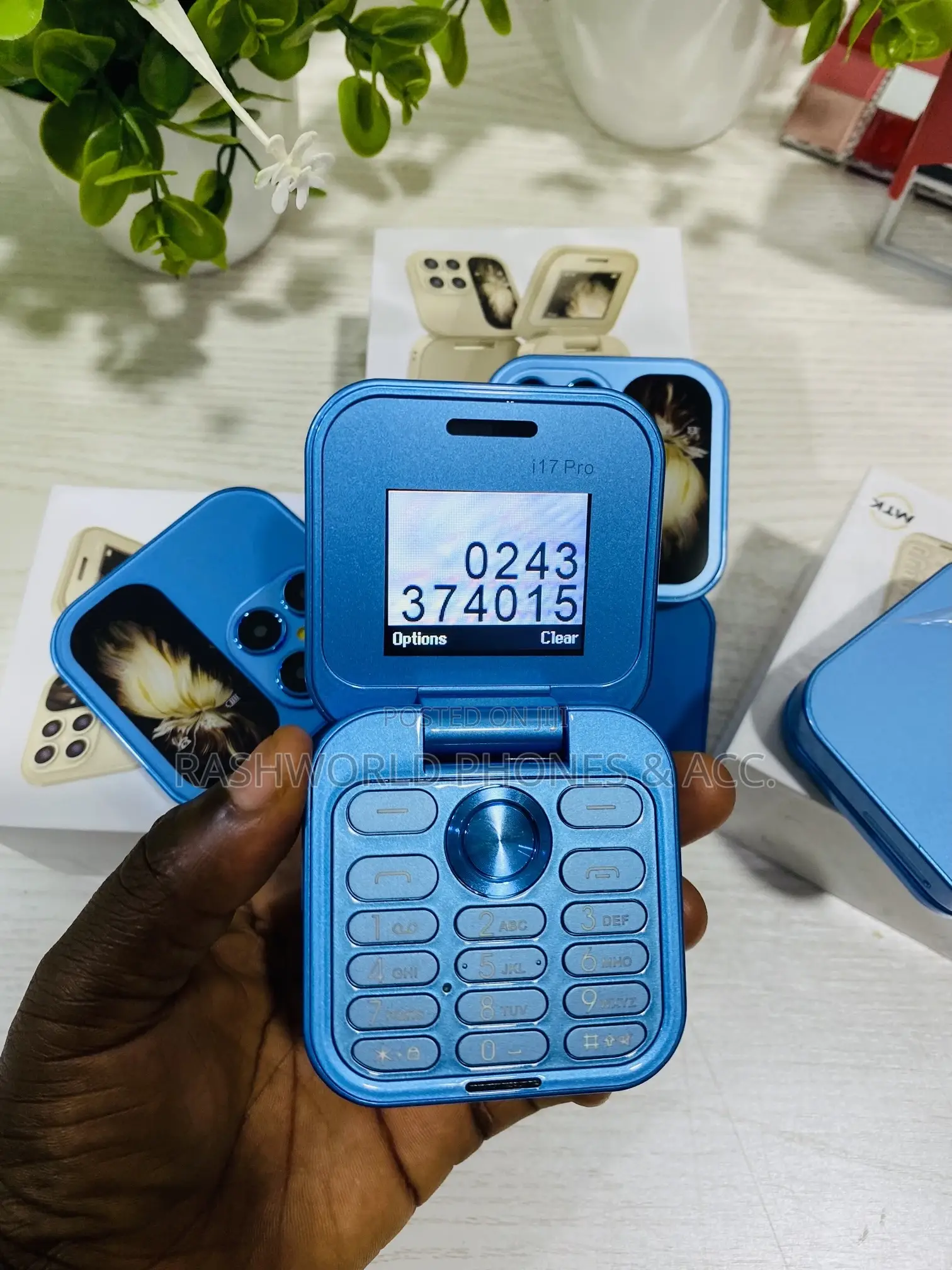 New Nokia 2760 Flip 4 GB Blue