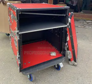 Amplifier Rack 12u Red Black