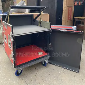 Amplifier Rack 12u Red Black