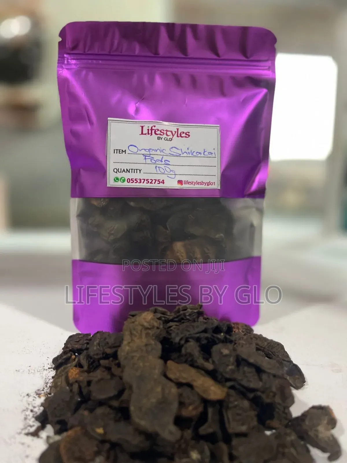 Shikaikai Pods 100g (Natural Shampoo+ Hair Growth)