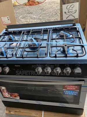60by90 Auto Ignition Ferre Authentic 5 Gas Oven/Grill 