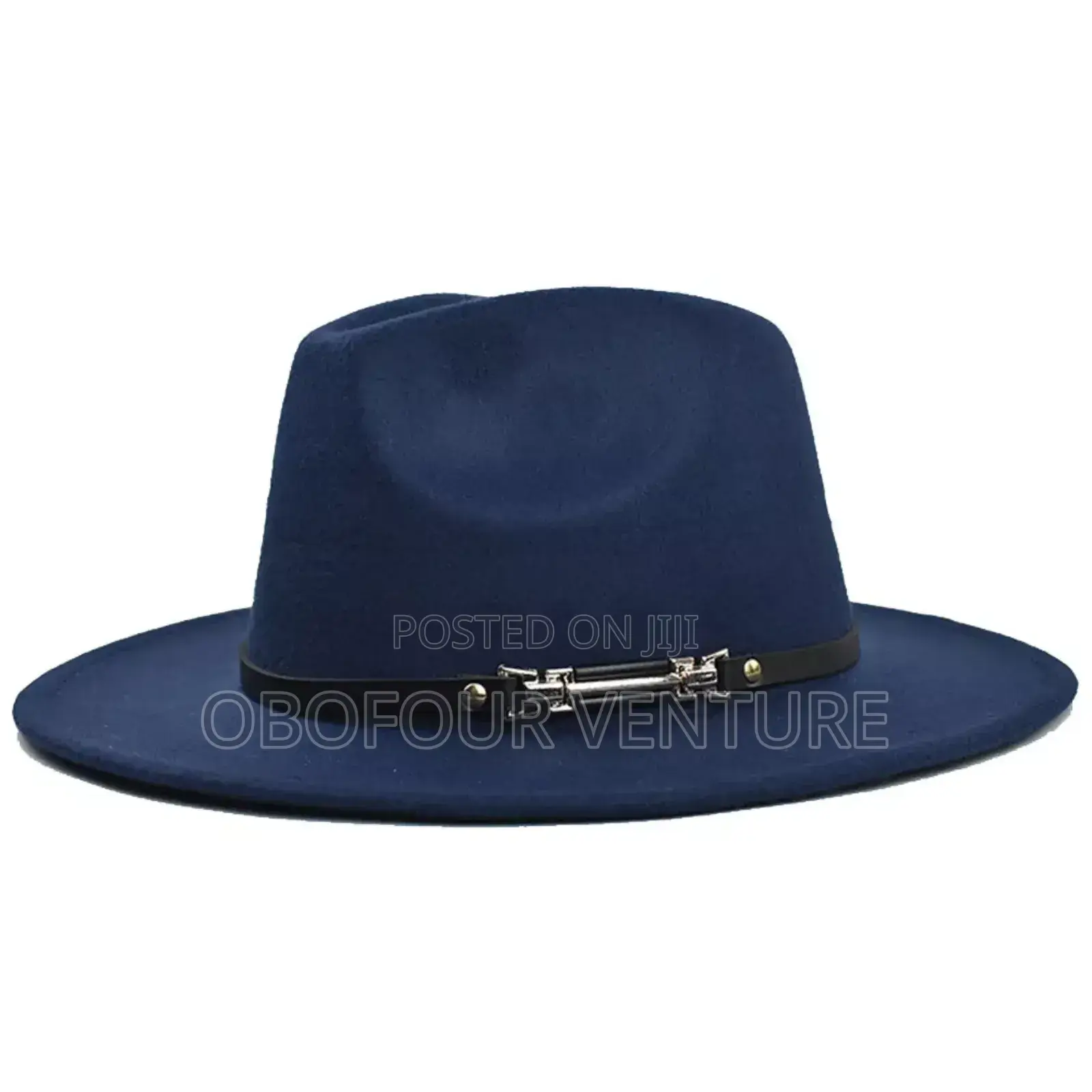 Angel! Navy Blue! Fedora Hat  Qqqaaff