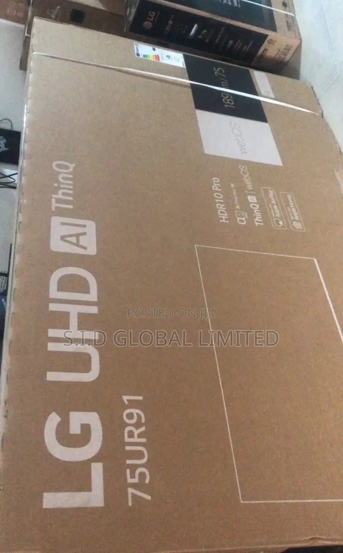 Entertainment With LG UR91 75 Inch Smart UHD TV