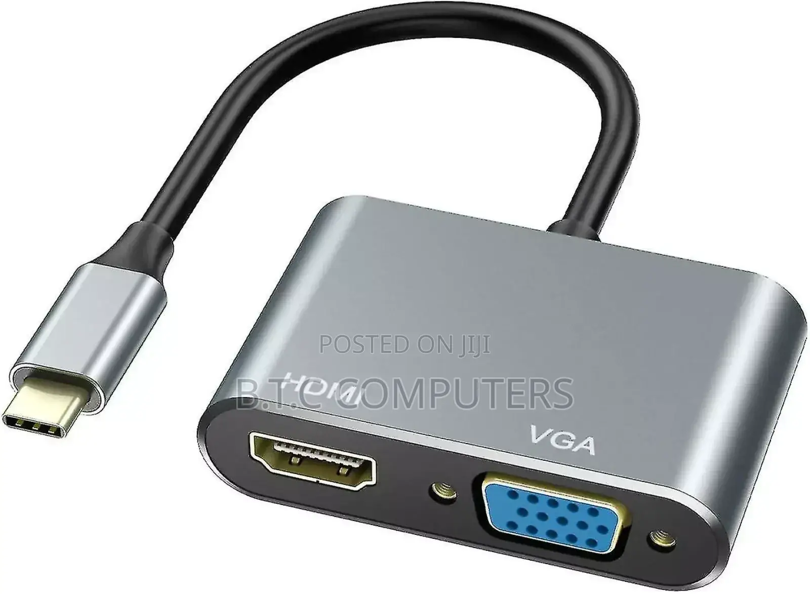 Type C to VGA HDMI Converters