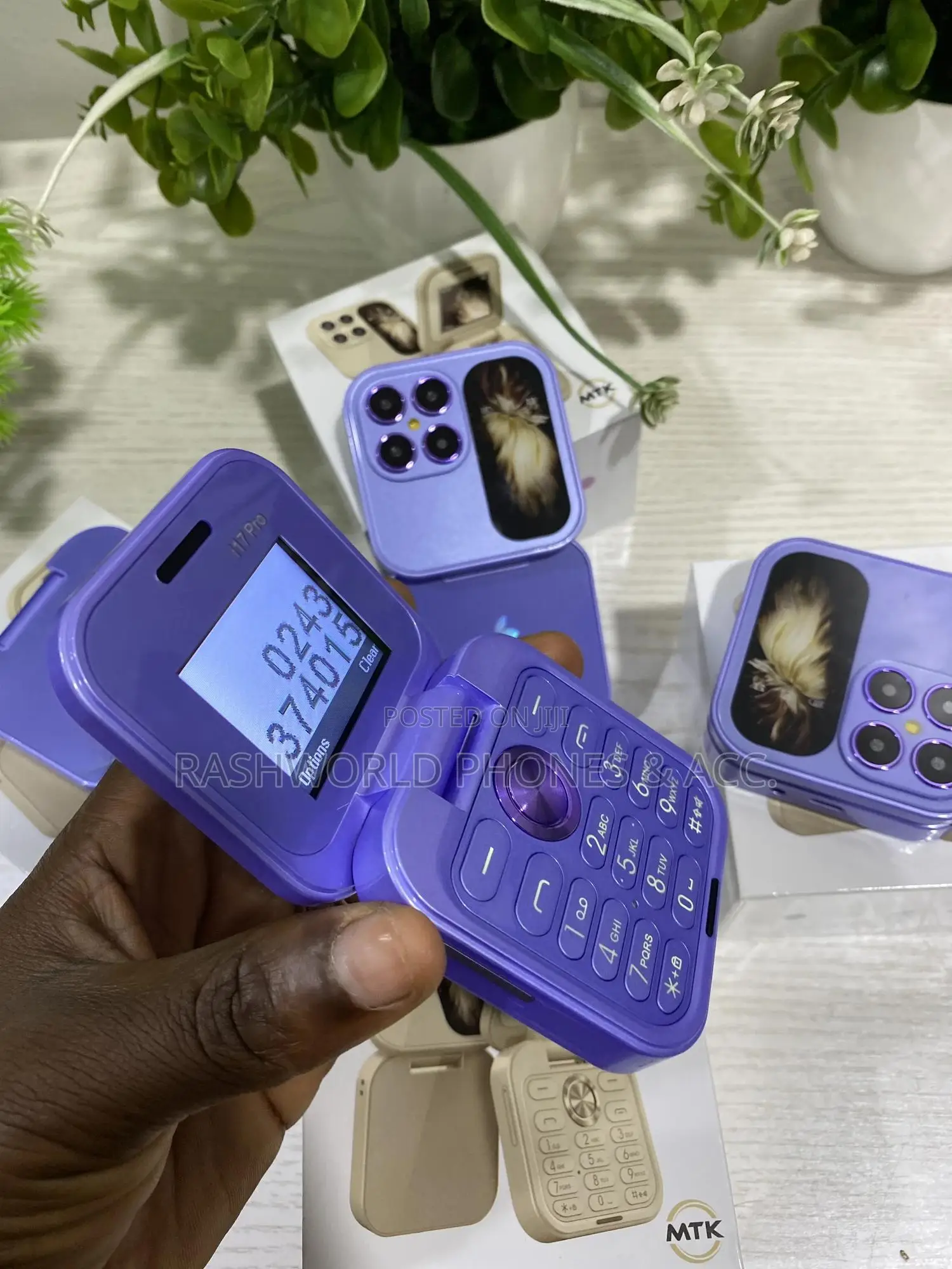 New Nokia 2760 Flip 4 GB Purple