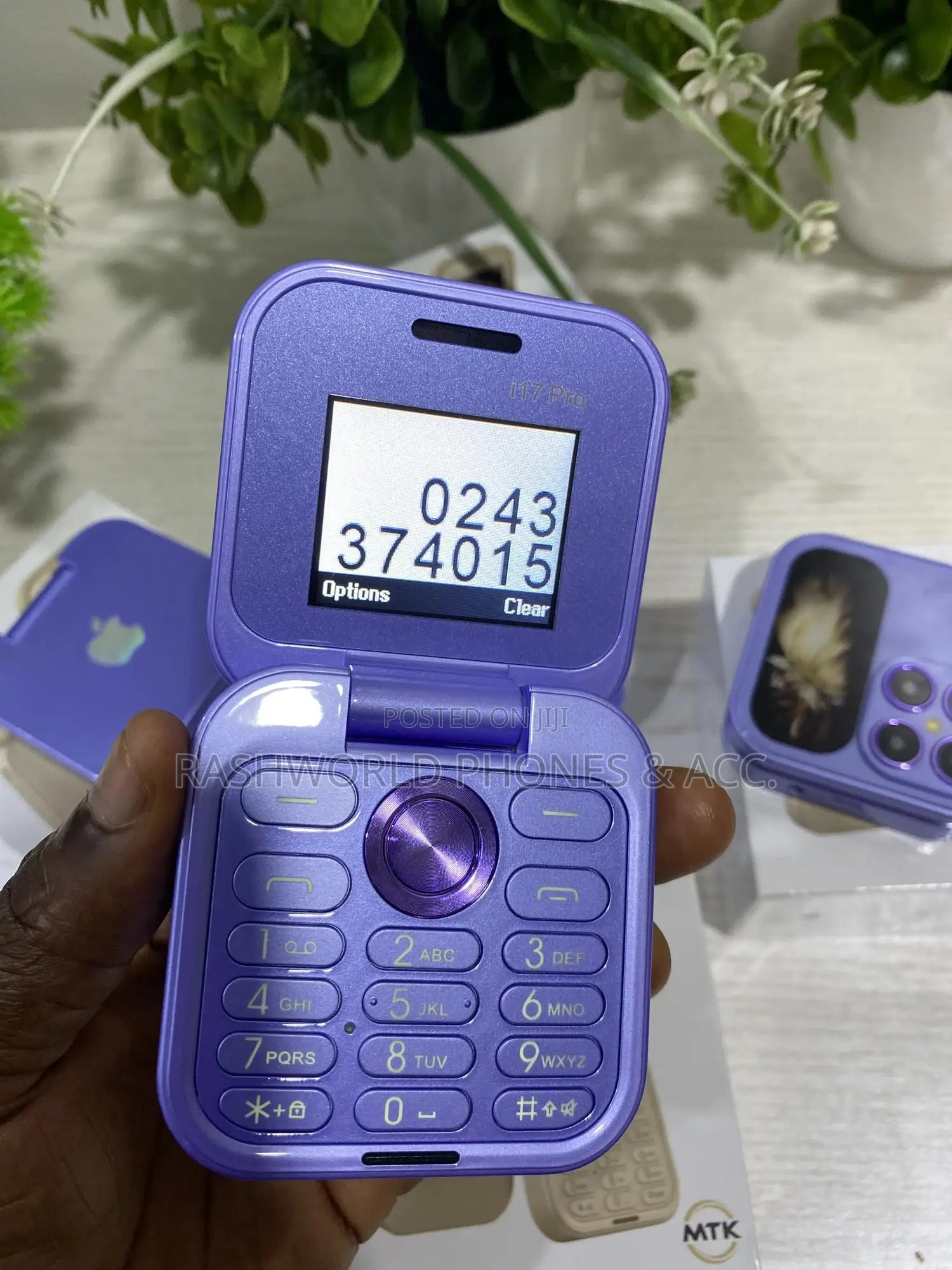New Nokia 2760 Flip 4 GB Purple