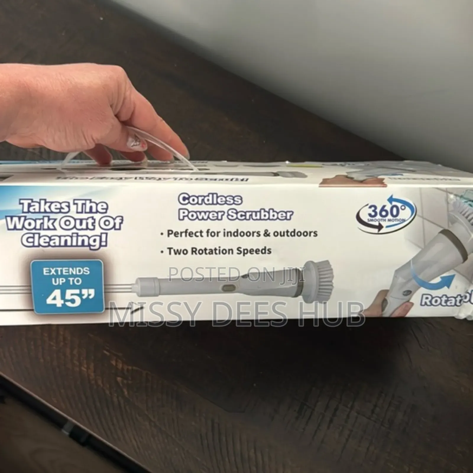 Tornado Cordless Power Scrubber