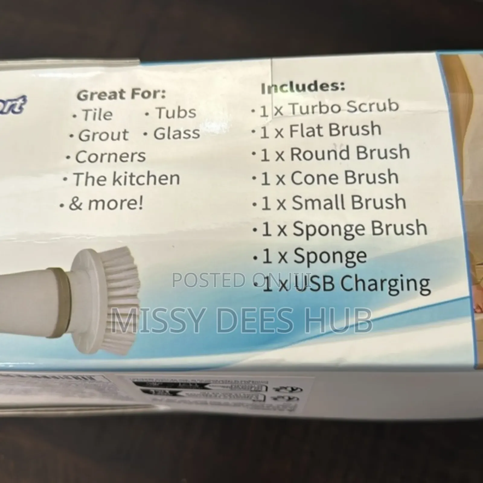 Tornado Cordless Power Scrubber