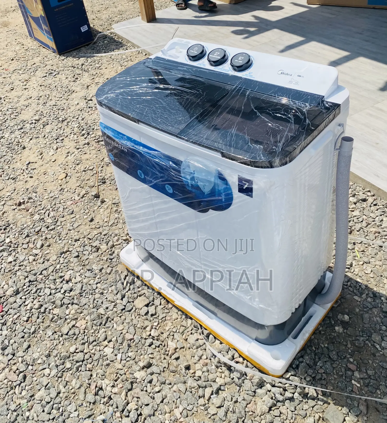 Well Design Midea 7kg Top Load Electric Washing Machine.