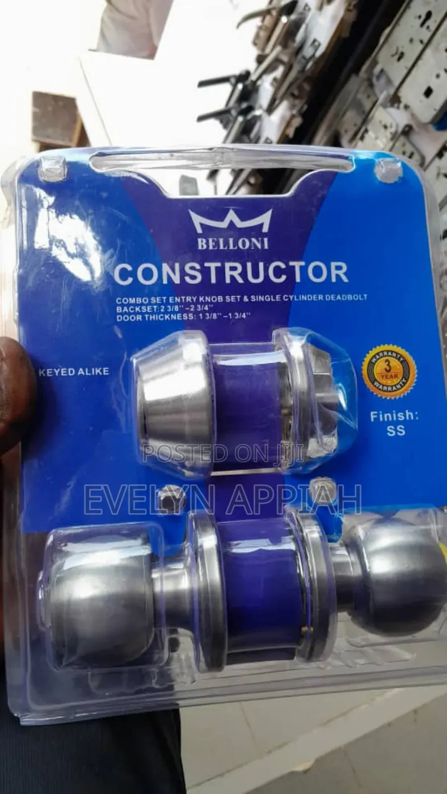 Combo Knob Lock Set With Deadbolt