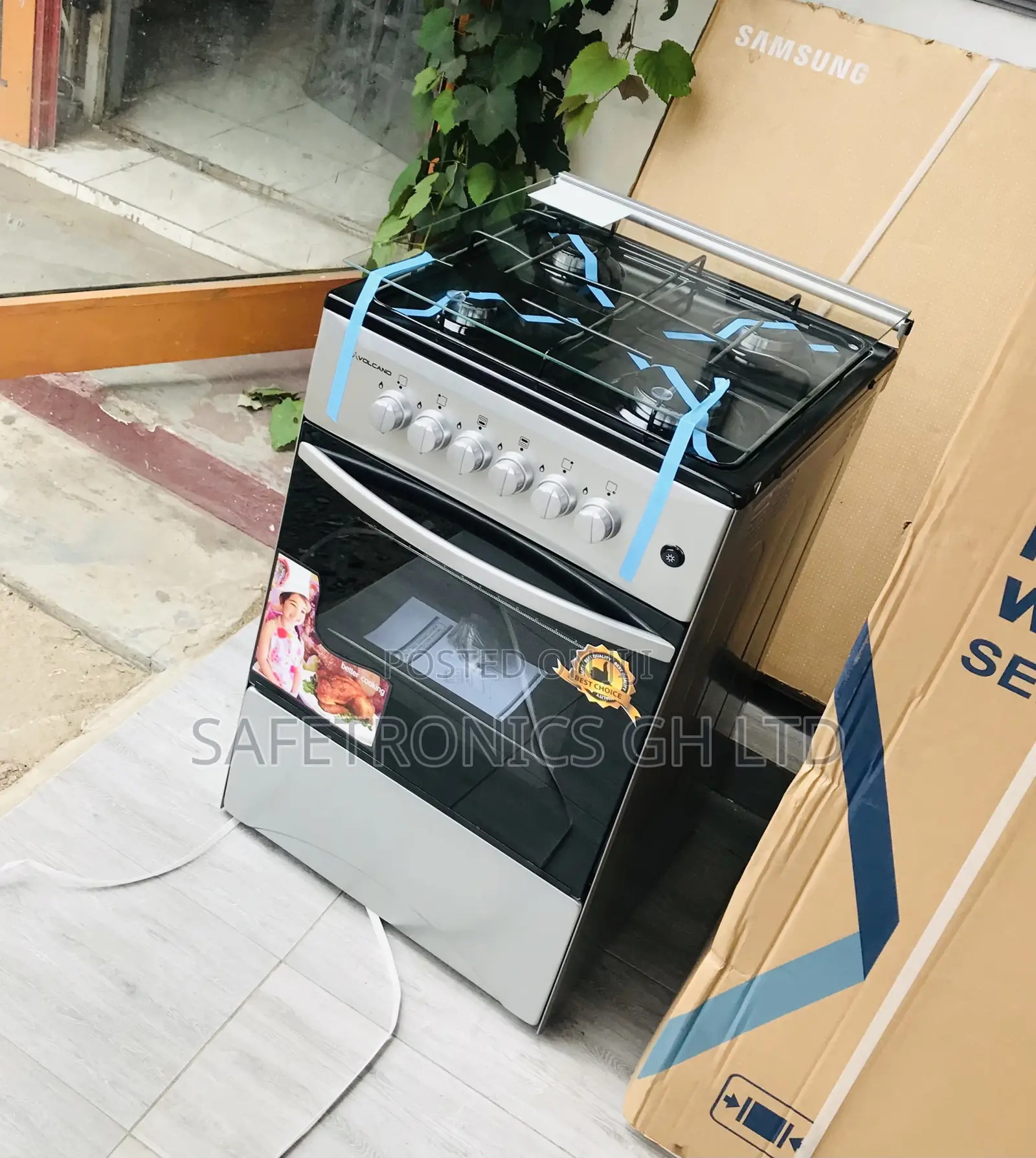  50by50 Lastest Best Volcano 4 Gas (Gray) Oven/Grill 