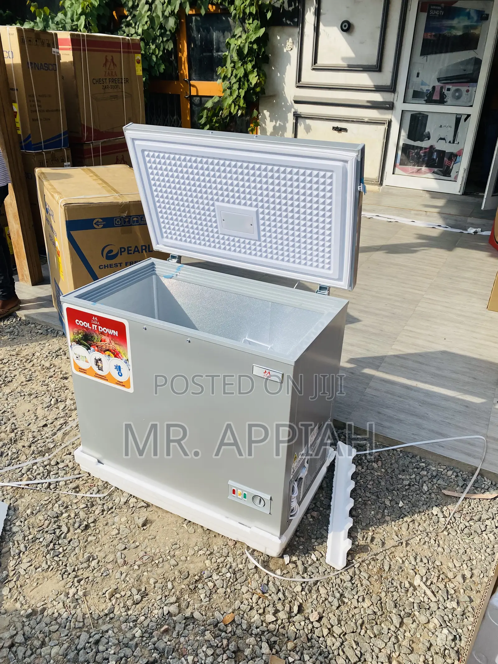 Buy Zara 300FL 1 Door Electric Chest Freezer.