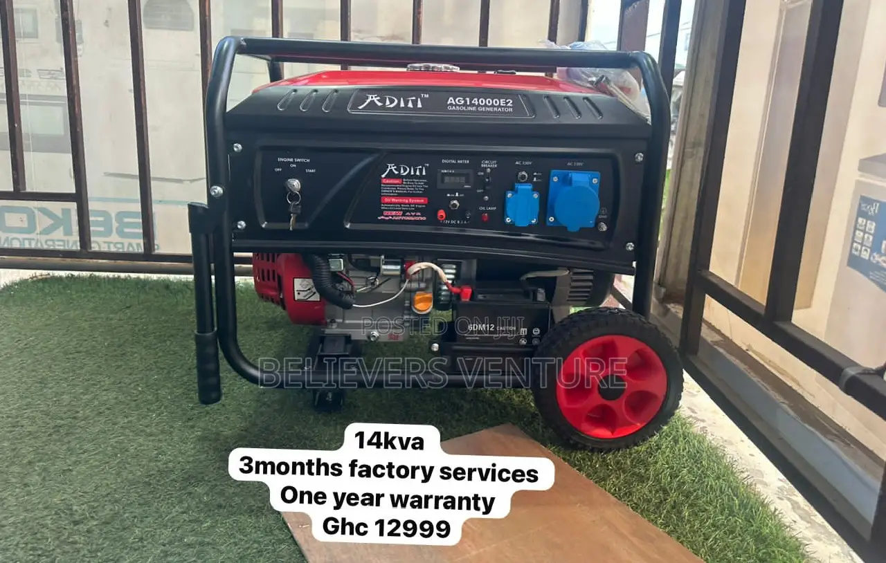 Aditi Generator Key Start Petrol Generator 14kva 16000W