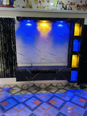 Original Led Tv Stand With Led Wall Mount