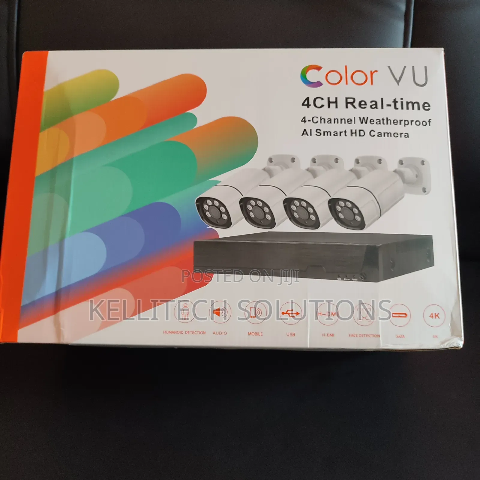 4-Channel Full Colour 5MP NVR CCTV Kits