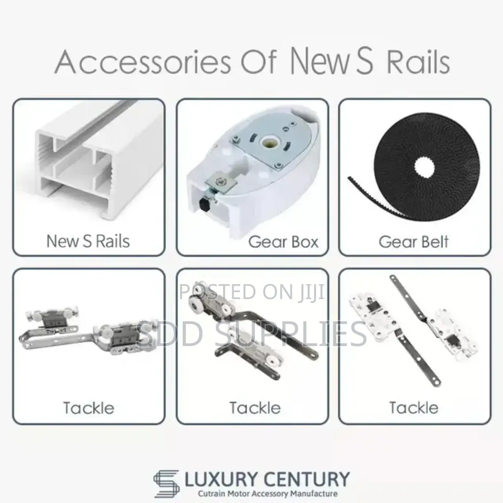 Remote Smart Curtain Motor Track Accessories Parts