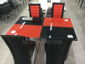 Dining Sets (Glass and Leather)