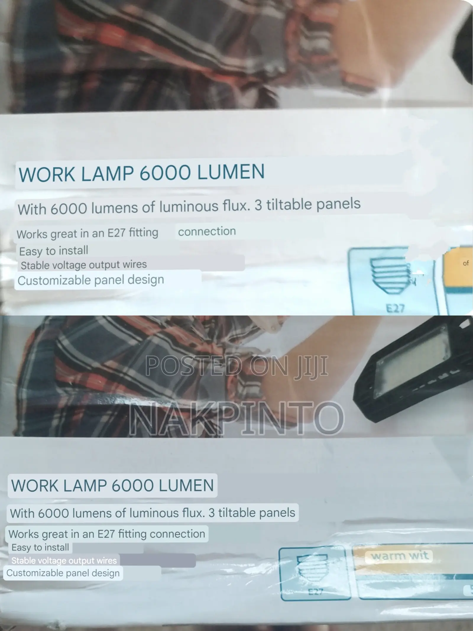 Work Lamp. Mining Lamp