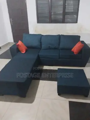 Foreign Brand New L Shape Sofa With a Centre Table