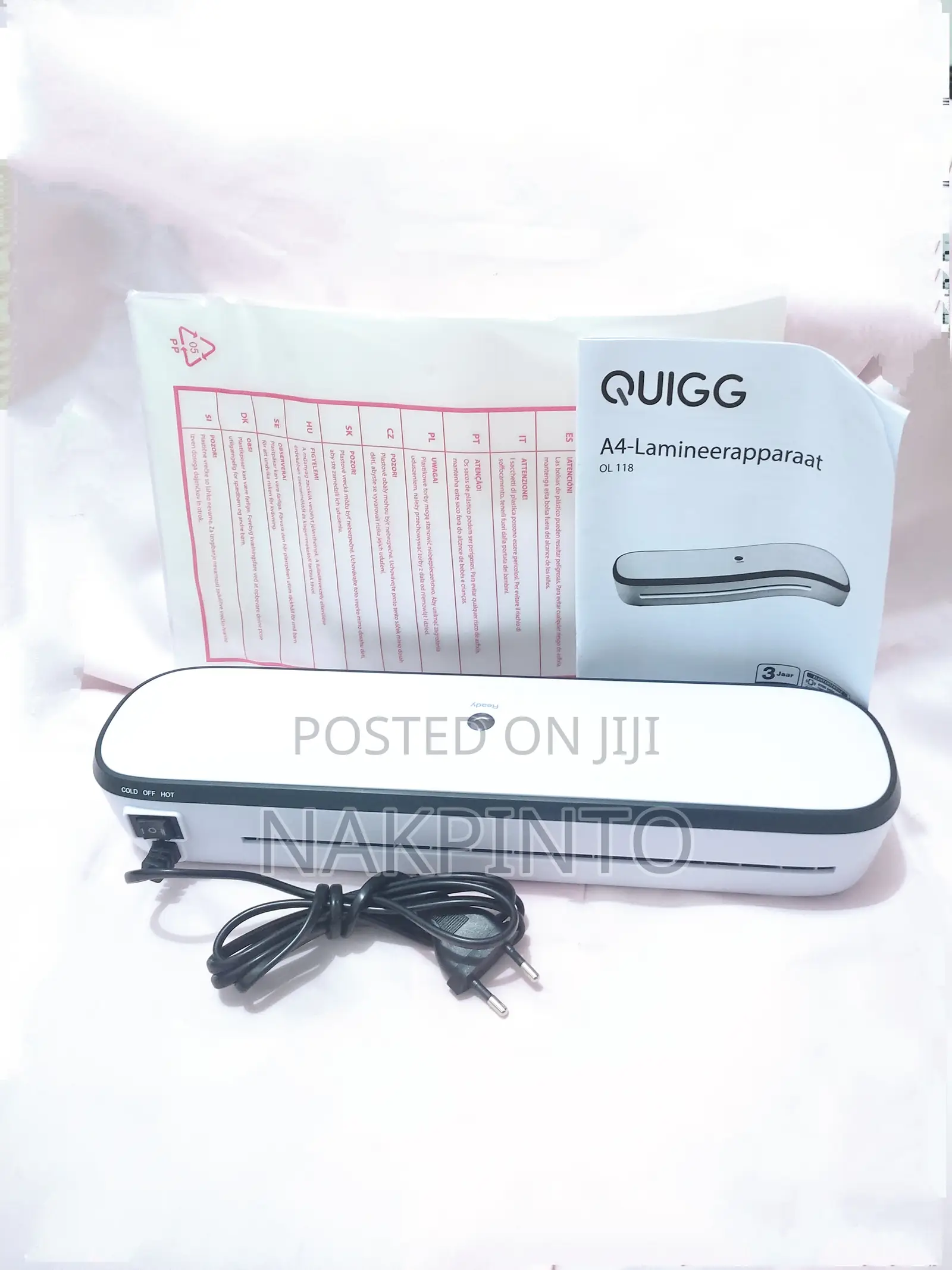 A4 Laminating Machine