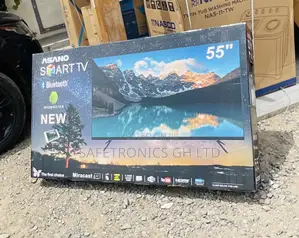 Fabulous 55 Inch  (Black) Asano Led Smart UHD Tv