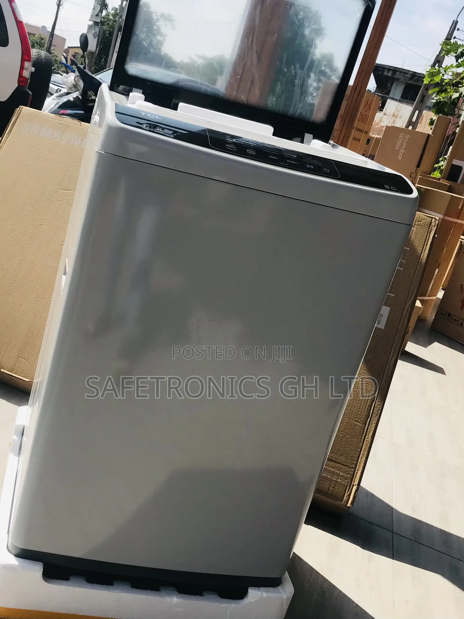 Affordable  TCL 7kg (Gray) Topload Full Automatic Washer 