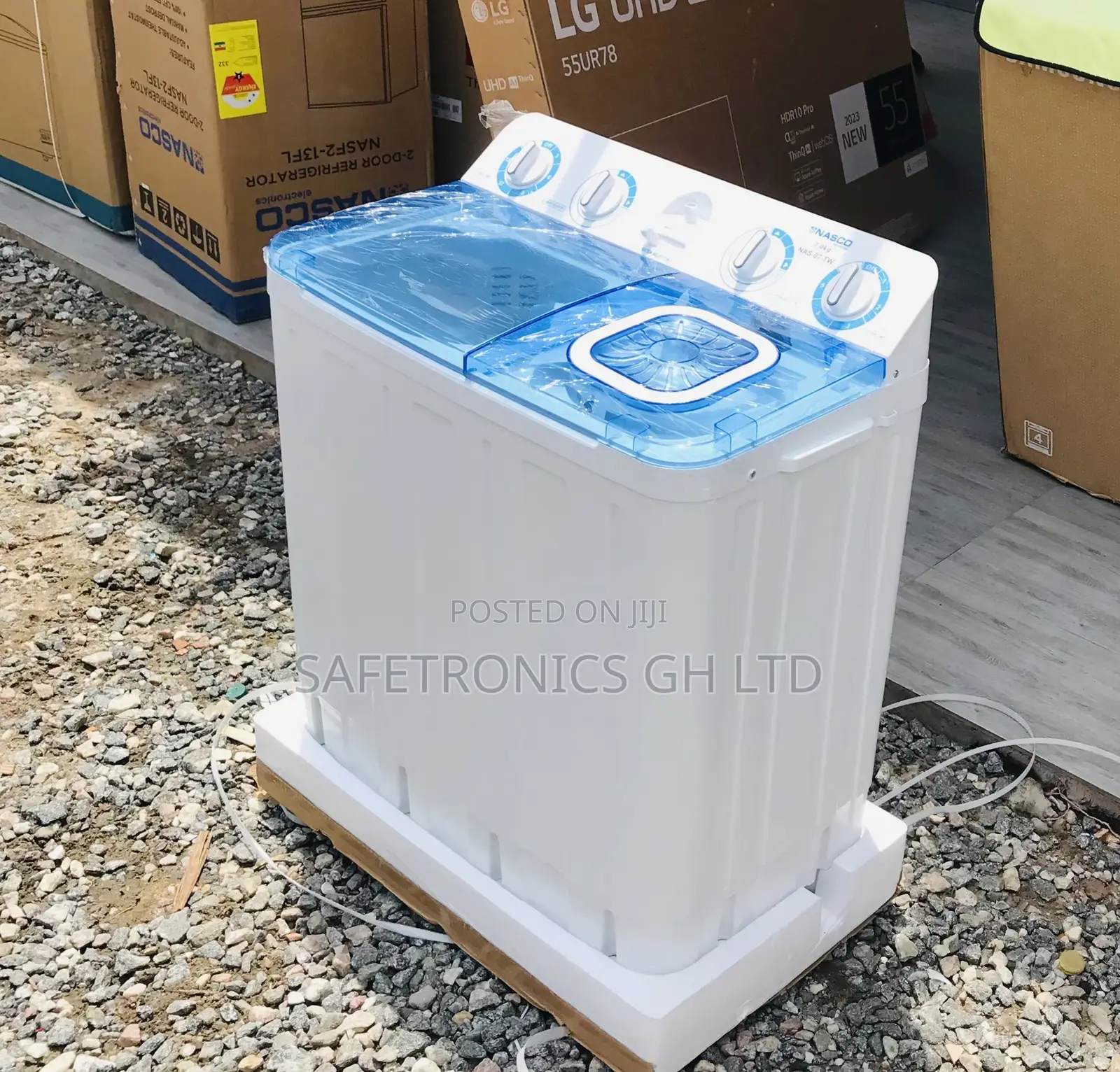Lastest Nasco  Semiautomatic 7kg Topload Washer (White) 