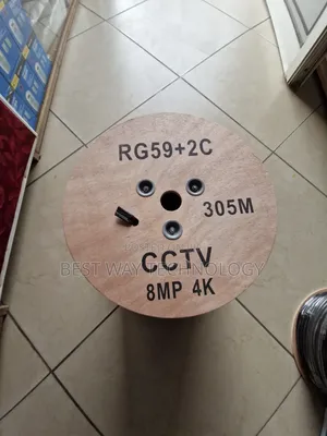 Rg59 + Power 305m Coaxial Cable