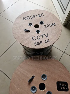 Rg59 + Power 305m Coaxial Cable