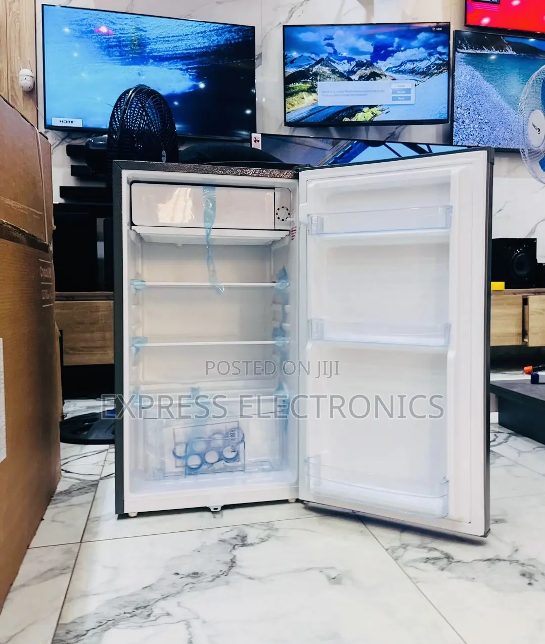 Zara Table Top 1-11s Single Door Fridge Grey Color.