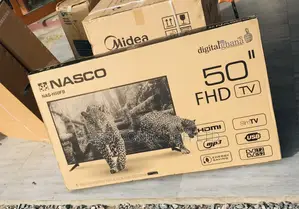Nasco 50 Inch (Black) Digital Led Authentic New Tv