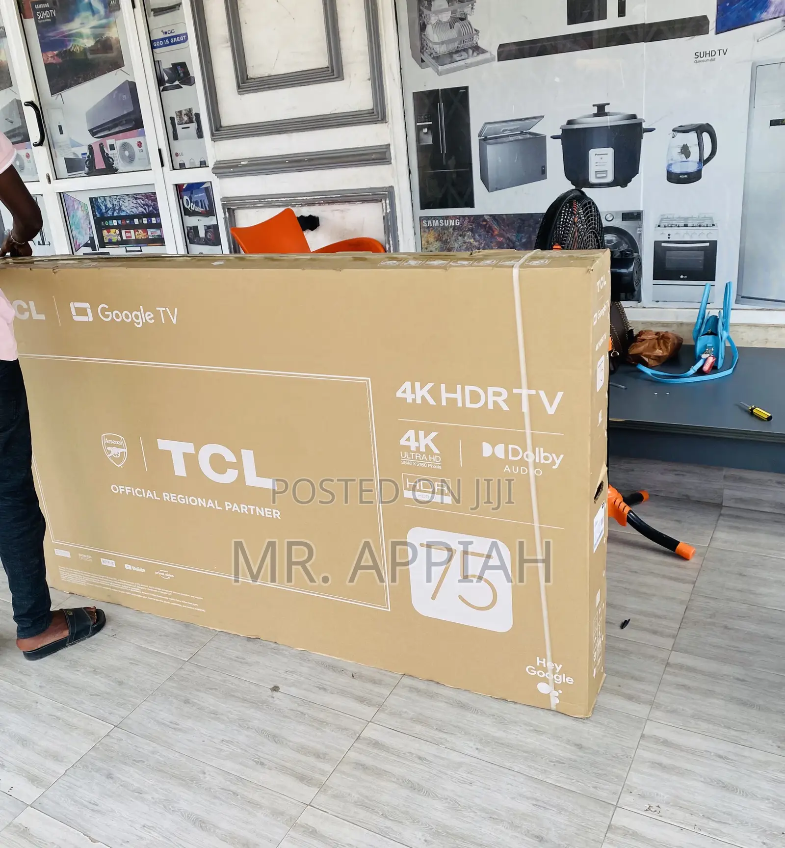 Buy TCL 75p635 Uhd Smartandroid Television(75 Inch)Black