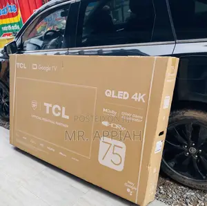 Unique TCL 75-C645 Qled Uhd Smart Android(75”)Black.