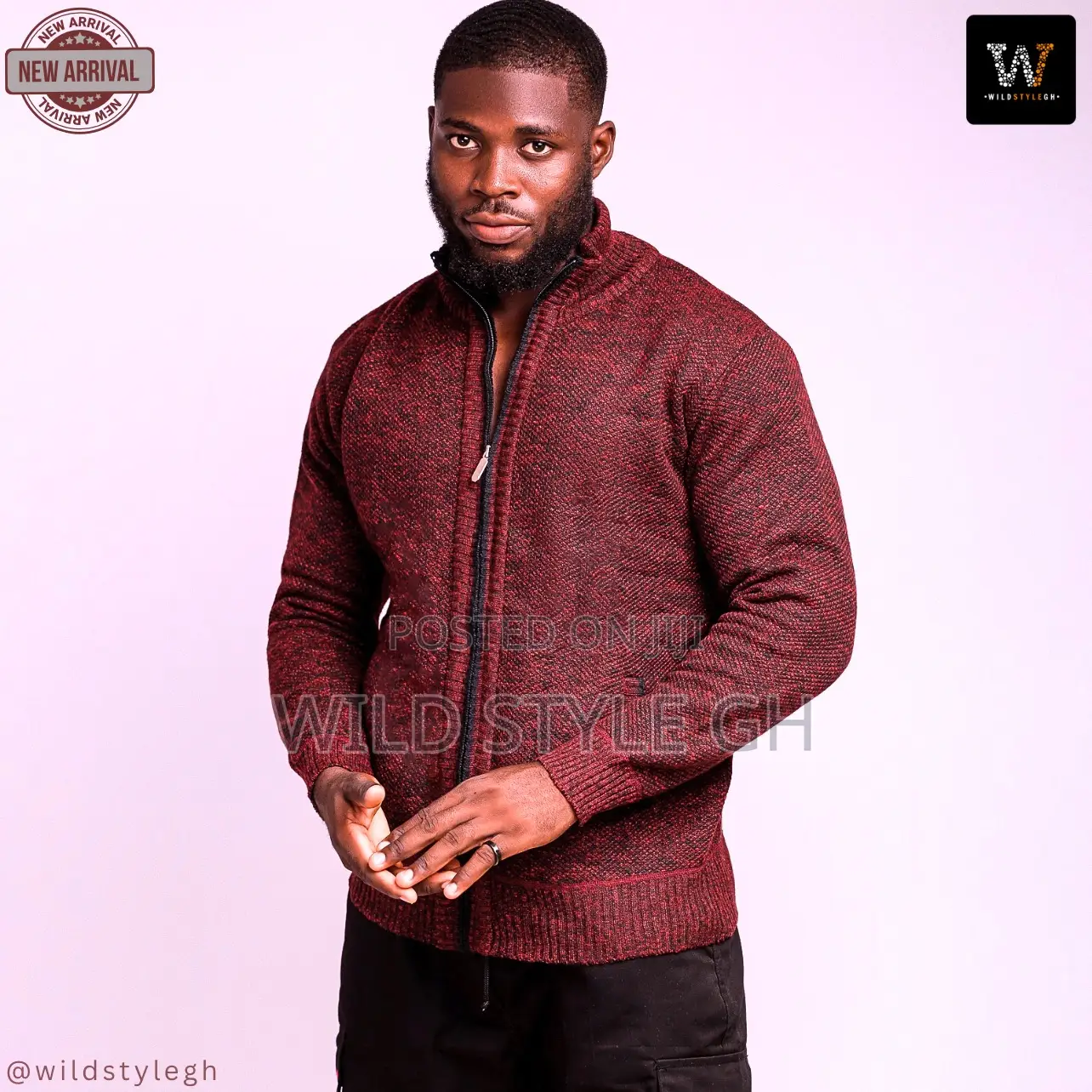 Quality Knitted Zipper Sweater Jacket