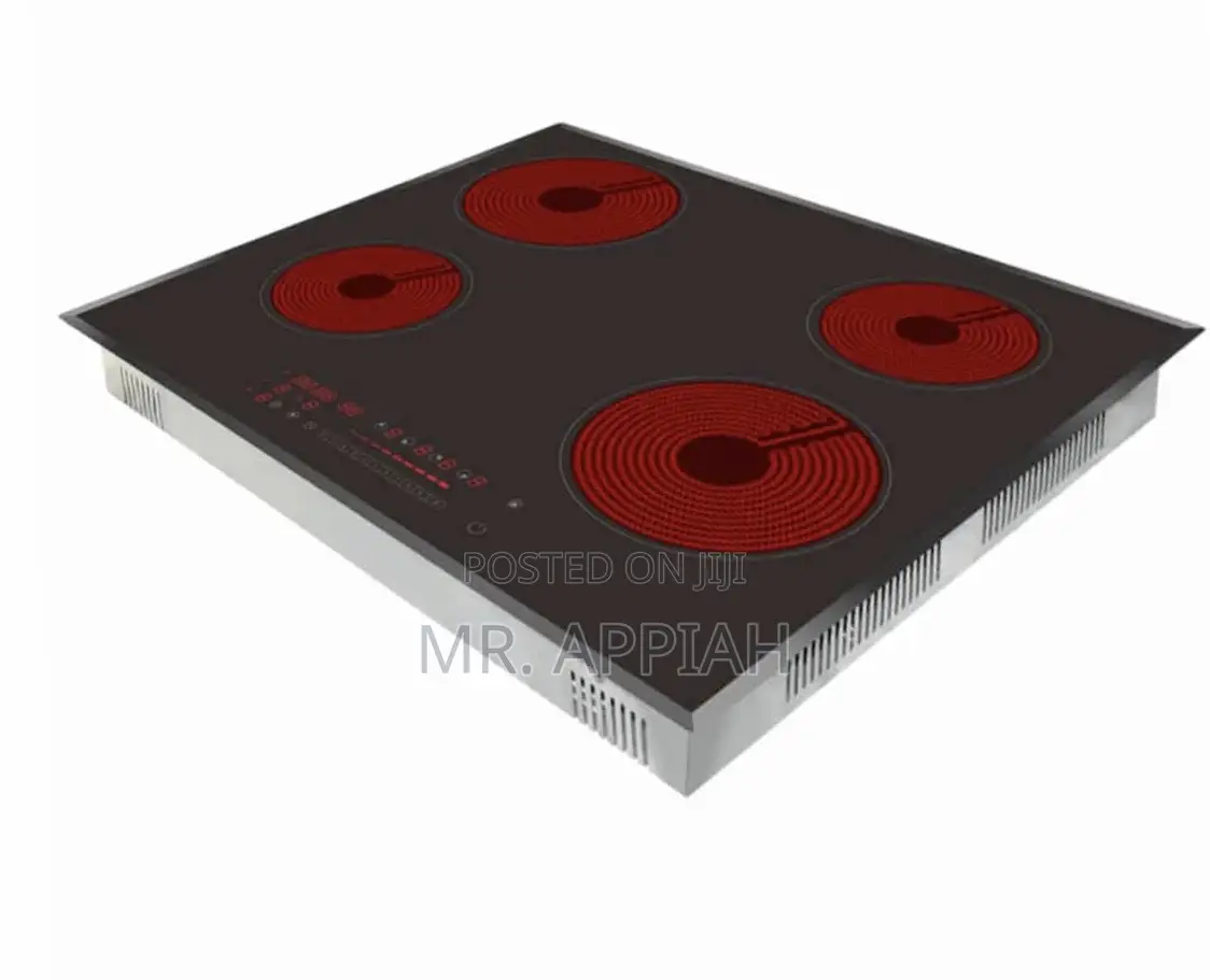 Elegantly Designed Midea MC-HF605 4 Electric Burner(Black)