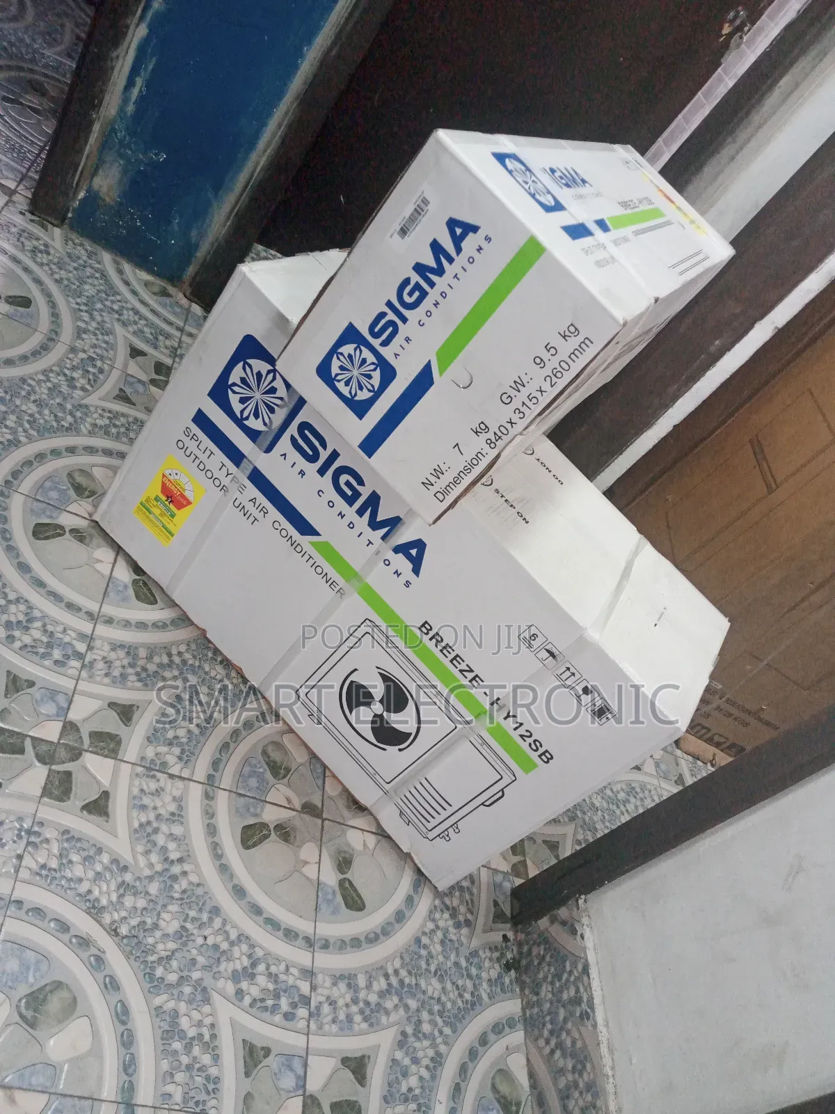 Sigma Indoor and Outdoor Air Conditioner Aif Conditioner