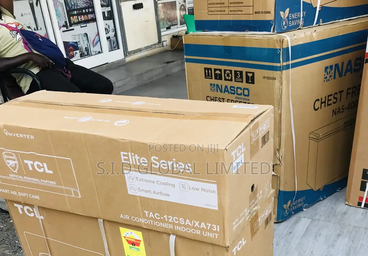 Inbox Spotted TCL-SPLIT-AC-R410-2.5HP-TAC-24CSA/XA51