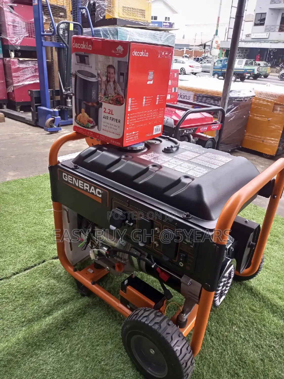 Quality Generac Generator 14000watts+Free 2.2liters Fryer