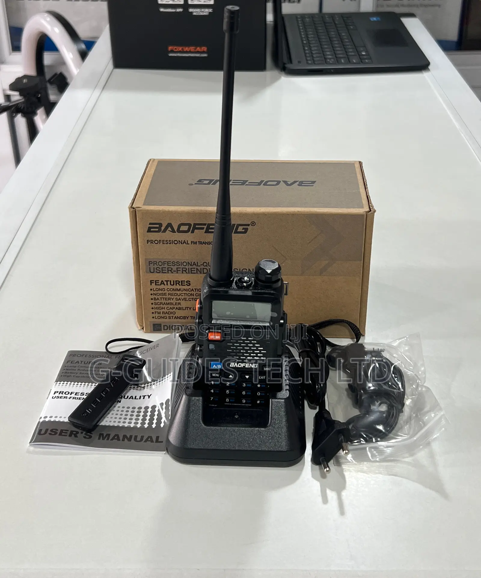 Baofeng 5km Walkie Talkie, Baofeng Uv-5r VHF/Uhf 2-Way Radio