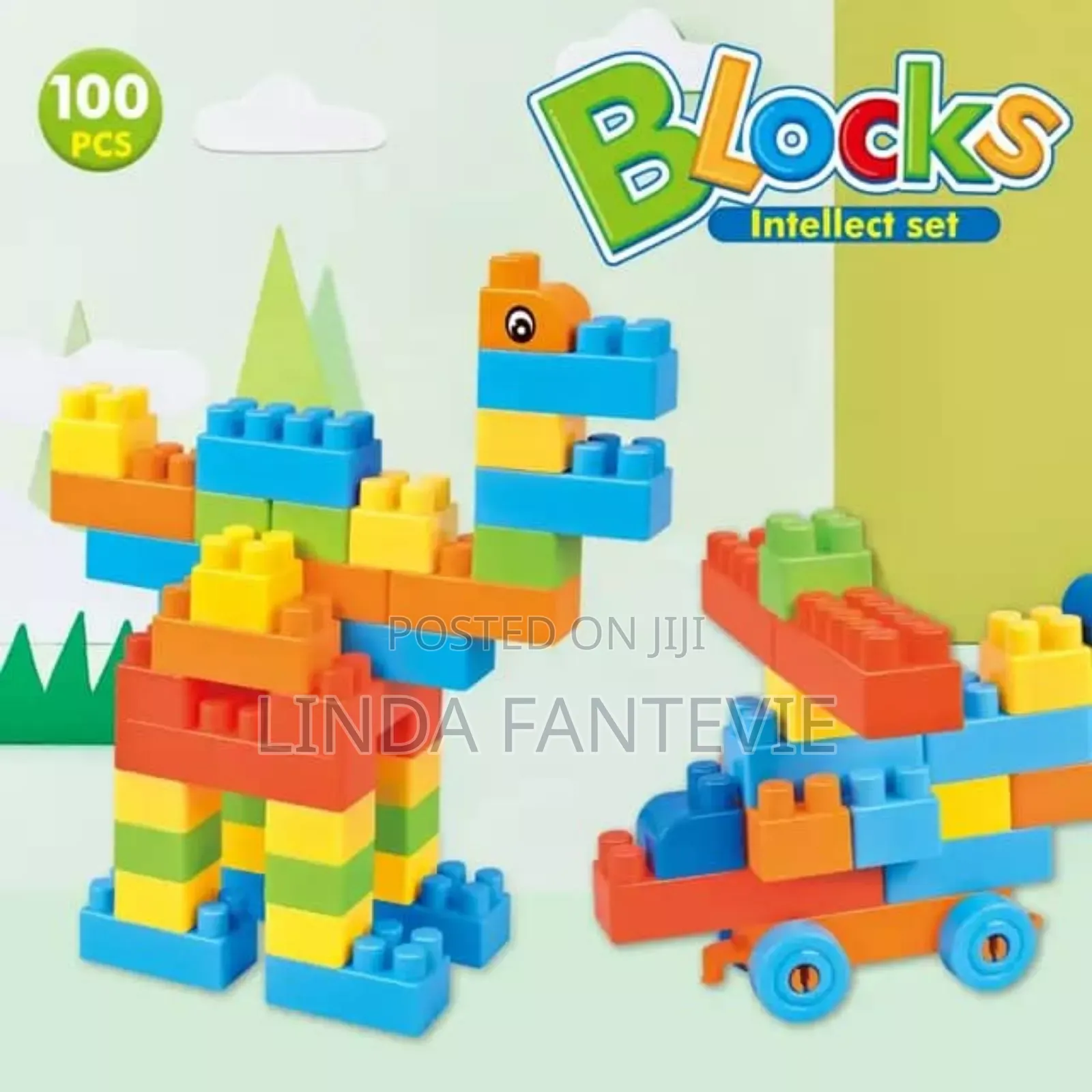 100 Pieces Building Blocks