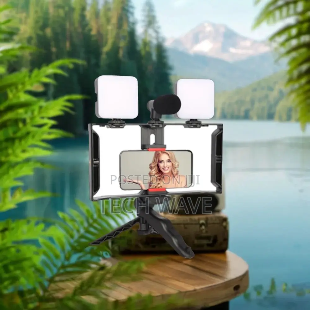 Video Kit / Vlogging Kit With Double Lights