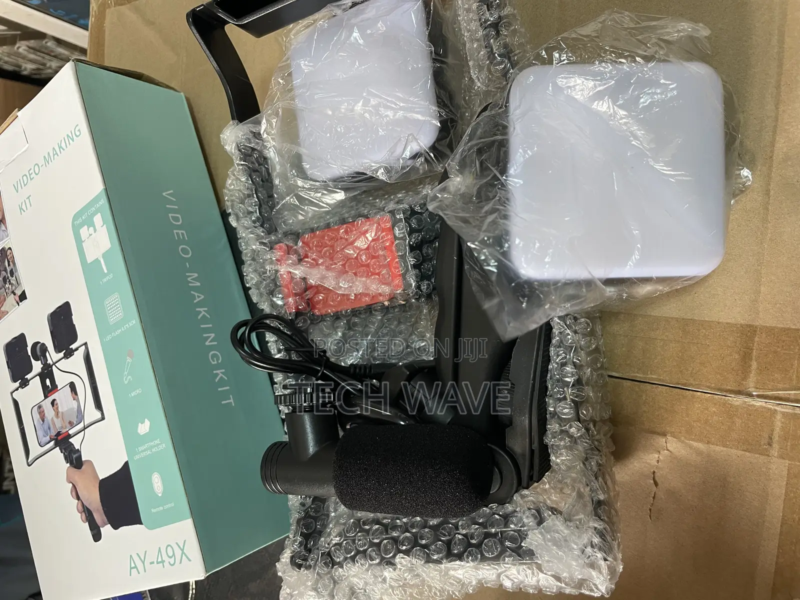 Video Kit / Vlogging Kit With Double Lights