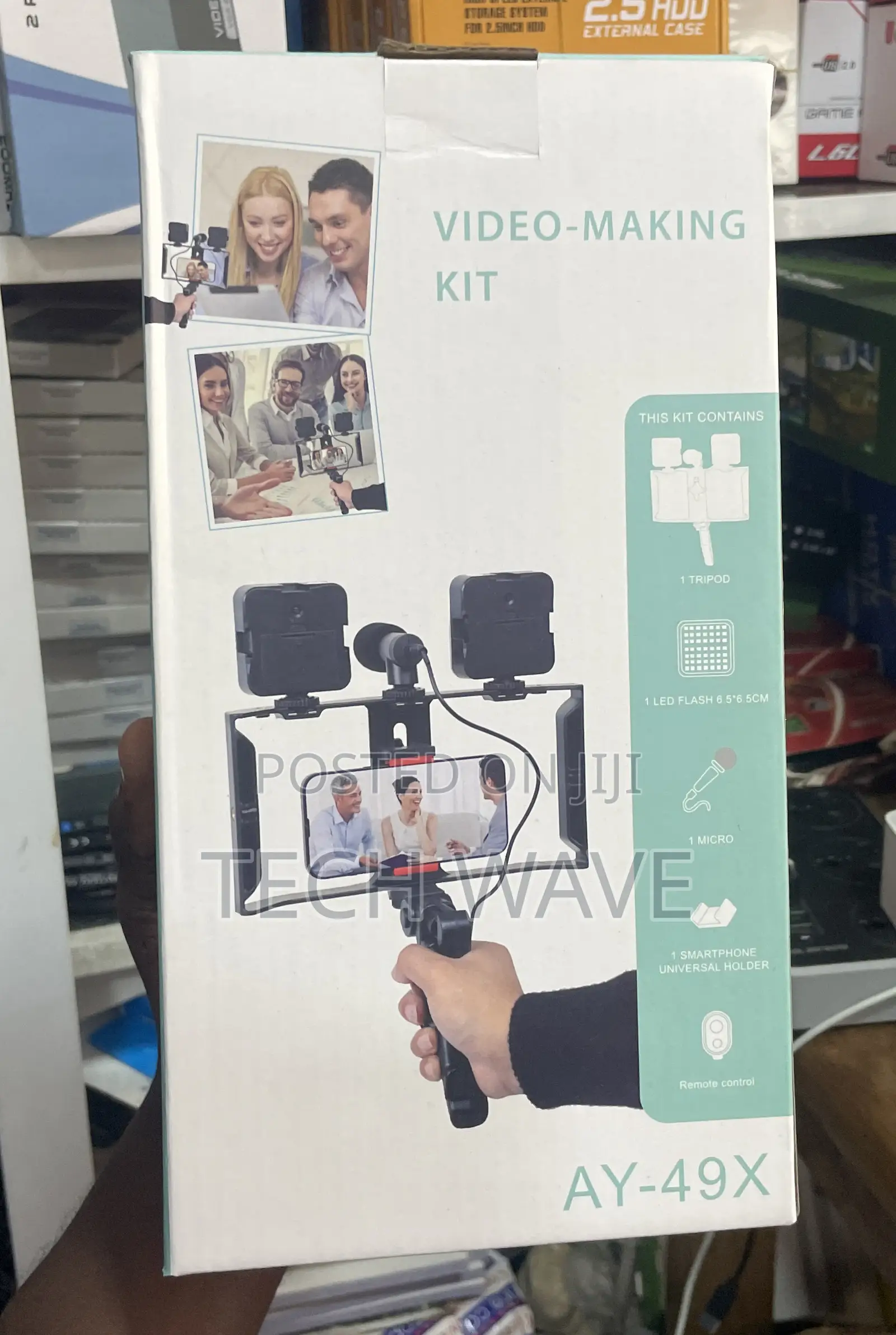 Video Kit / Vlogging Kit With Double Lights