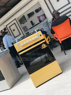 Fabulous (Gold) 4 Gas Oven/White 50by50 Volcano 